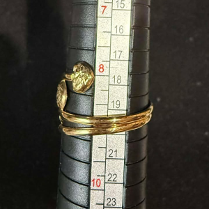 18K Yellow Gold Ladies Ring