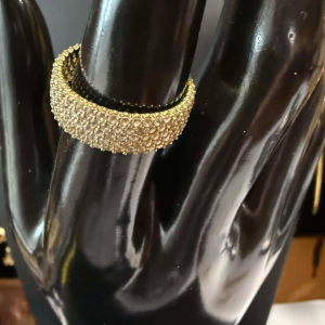 18k Yellow Japan Gold Ladies Ring