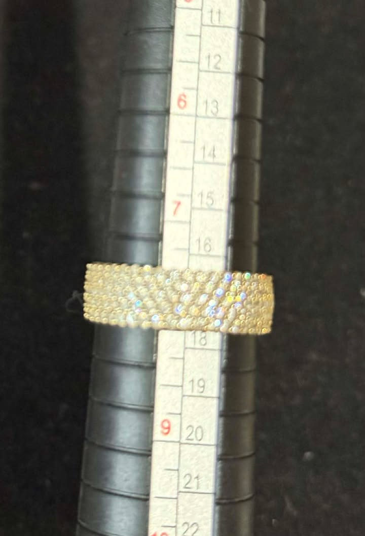 18k Yellow Japan Gold Ladies Ring - Image 2